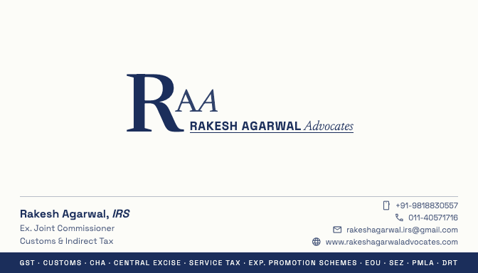 Front of visiting card